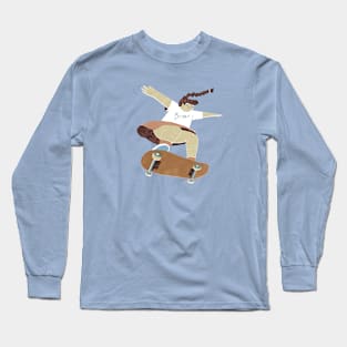 A skater girl Long Sleeve T-Shirt